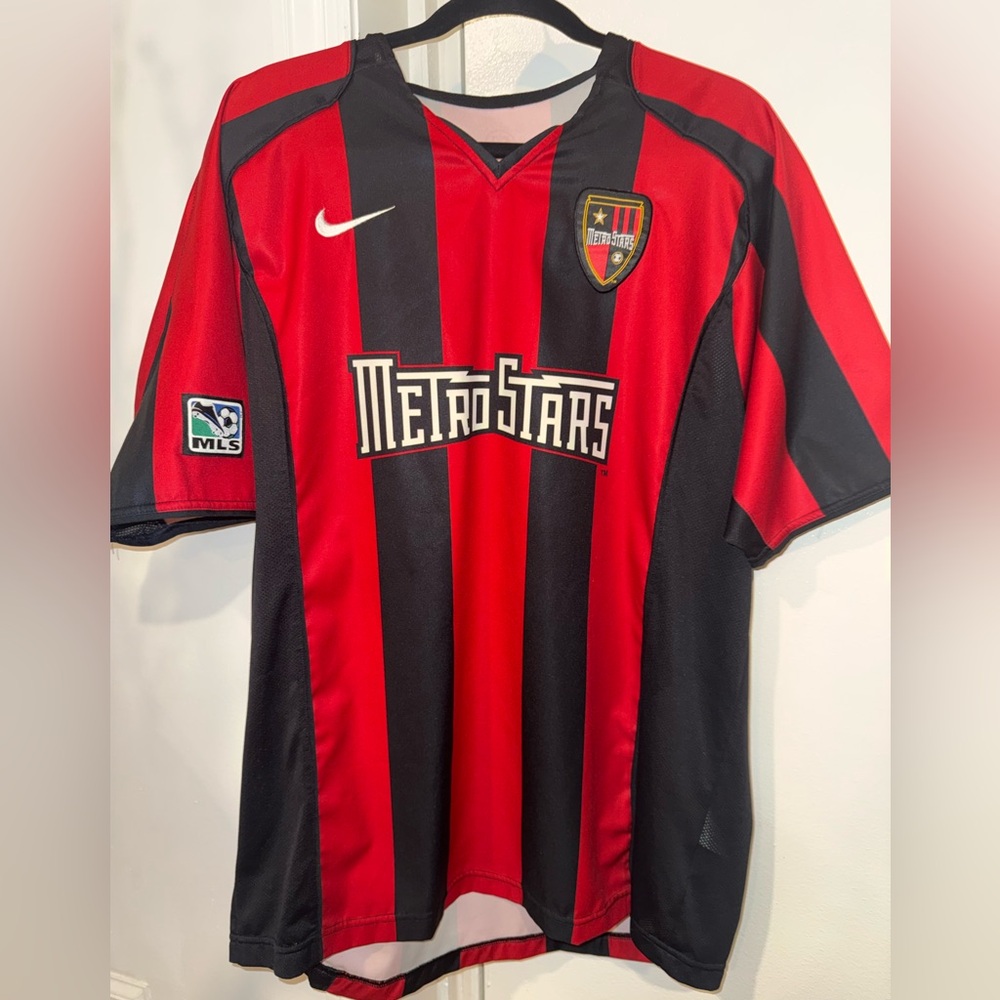 NY NJ Metrostars 2005 Nike Soccer Jersey